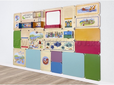 Дидактическая настенная панель "Край северный, родной. ЯНАО"