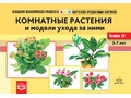 Картотека предметных картинок 32. Комнатные растения и модели ухода за ними. 3-7 лет. ФГОС