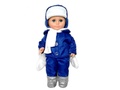 Дидактическая кукла-мальчик в одежде с застежками и шнуровкой
