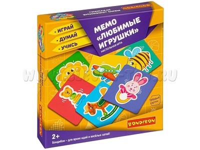 Настольная игра "Мемо "Любимые игрушки"